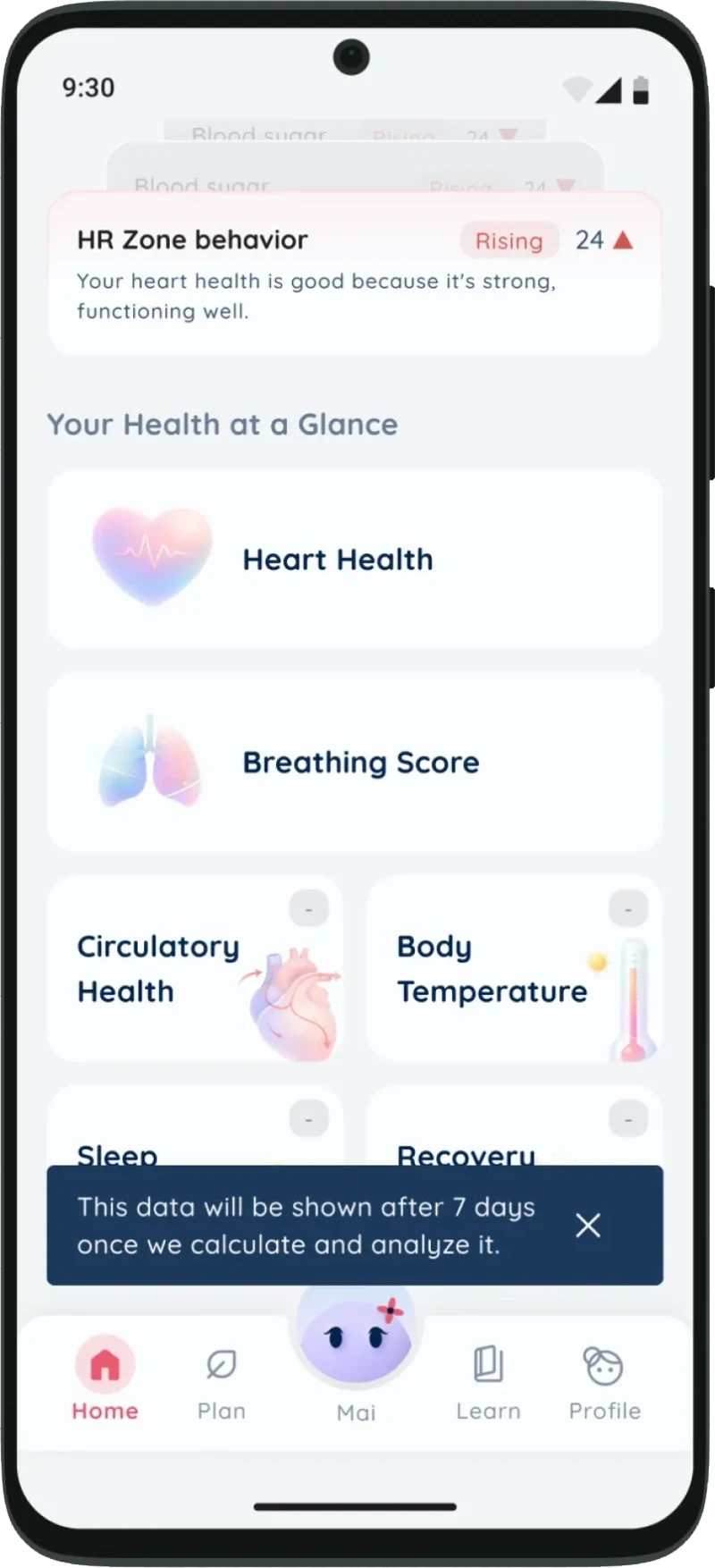 Health at a glance